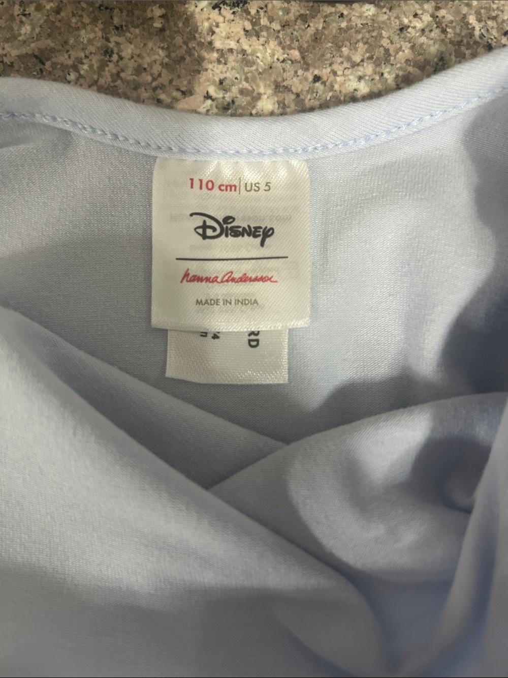 Light Blue Puff Sleeve Tulle Dress Hanna Anderson Cinderella Special Edition - Picture 2 of 3